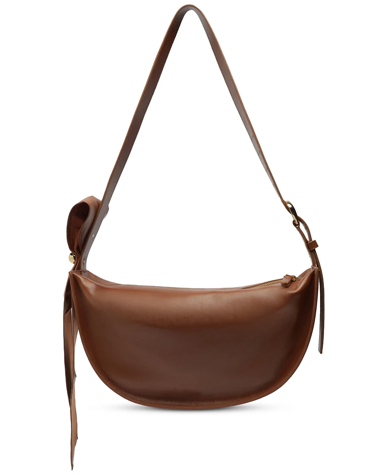 Arezzo Fleur Large Leather Crossbody