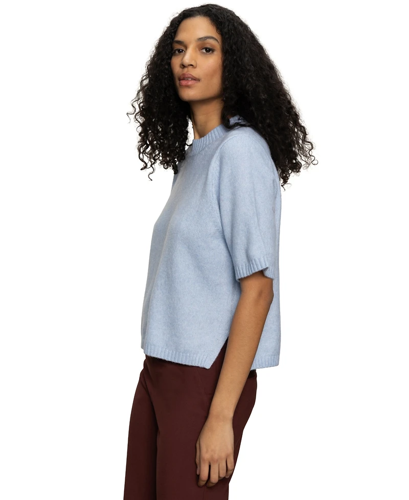 Sanctuary Women's Perfect Cotton Short-Sleeve Sweater