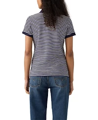 Levi's Women's Short-Sleeve Pique Knit Polo Shirt