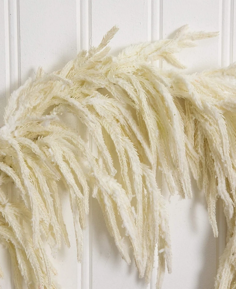Nearly Natural 5" Artificial Touch Norfolk Island Pine Garland with Natural Look