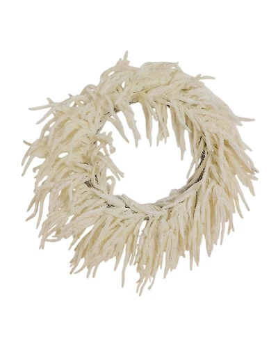 Nearly Natural 24" Artificial Touch Norfolk Island Pine Wreath with Natural Look