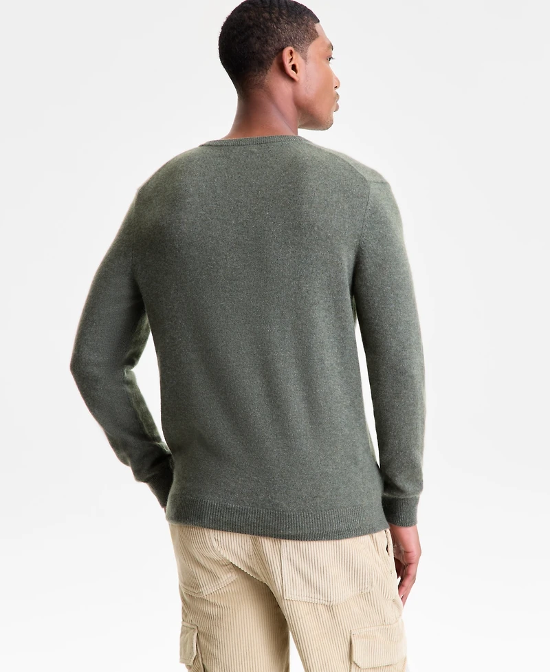 Club Room Men's Crewneck 100% Cashmere Sweater, Macy's Exclusive