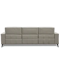 Neiwert 3-Pc. Leather Sofa Sectional with 3 Power Recliners
