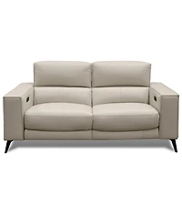 Neiwert 2-Pc. Leather Sofa Sectional with 2 Power Recliners