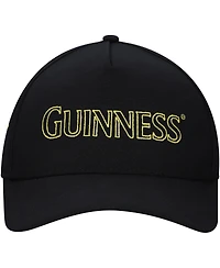 Lids Men's Black Guinness A-Frame Snapback Hat