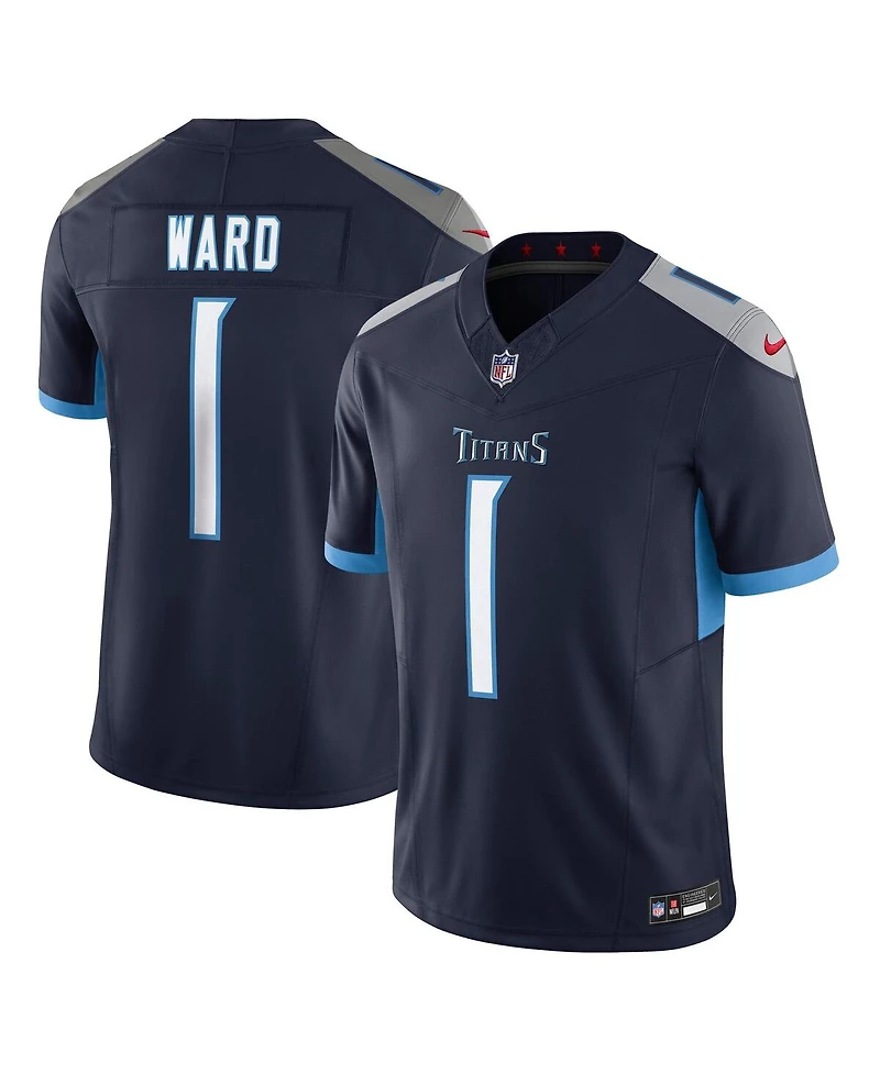 Nike Men's Cameron Ward Navy Tennessee Titans Alternate Limited Jersey