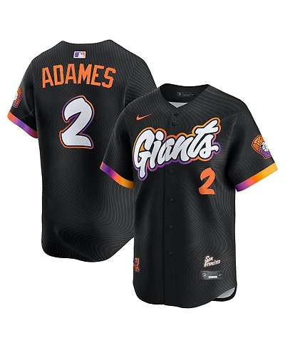 Nike Men's Willy Adames Black San Francisco Giants 2025 City Connect Limited Jersey