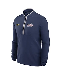 Nike Men's Navy 2025 Mlb All-Star Game Victory Performance Half-Zip Pullover Hoodie