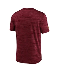 Nike Men's Scarlet San Francisco 49ers Big Tall Sideline Velocity Performance T-Shirt