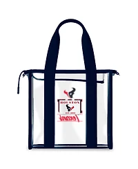 Wear by Erin Andrews Houston Texans Stadium Tote Bag with Team Color Trim Bag