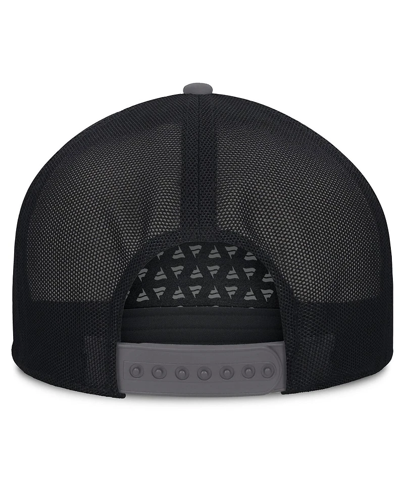 Fanatics Men's Charcoal Philadelphia Flyers Fairweather Adjustable Hat