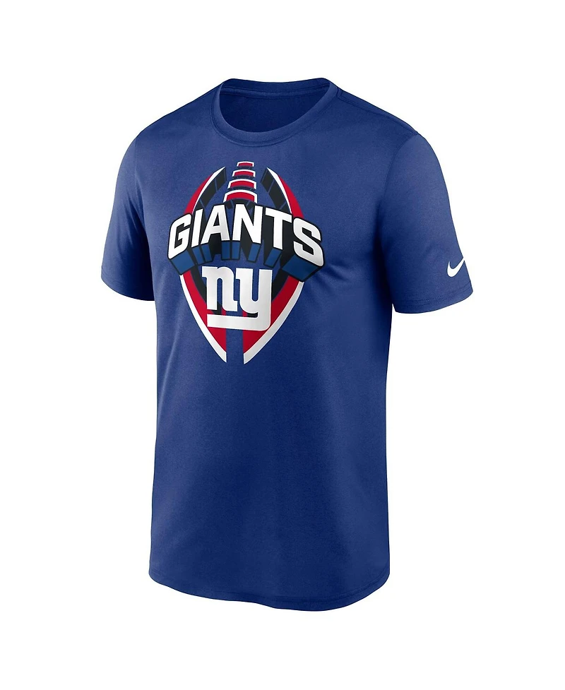 Nike Men's Royal New York Giants Legend Icon Performance T-Shirt