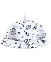 Wear by Erin Andrews Baby Boys and Girls Tampa Bay Lightning Sleep Play Sleeper with Bib Set