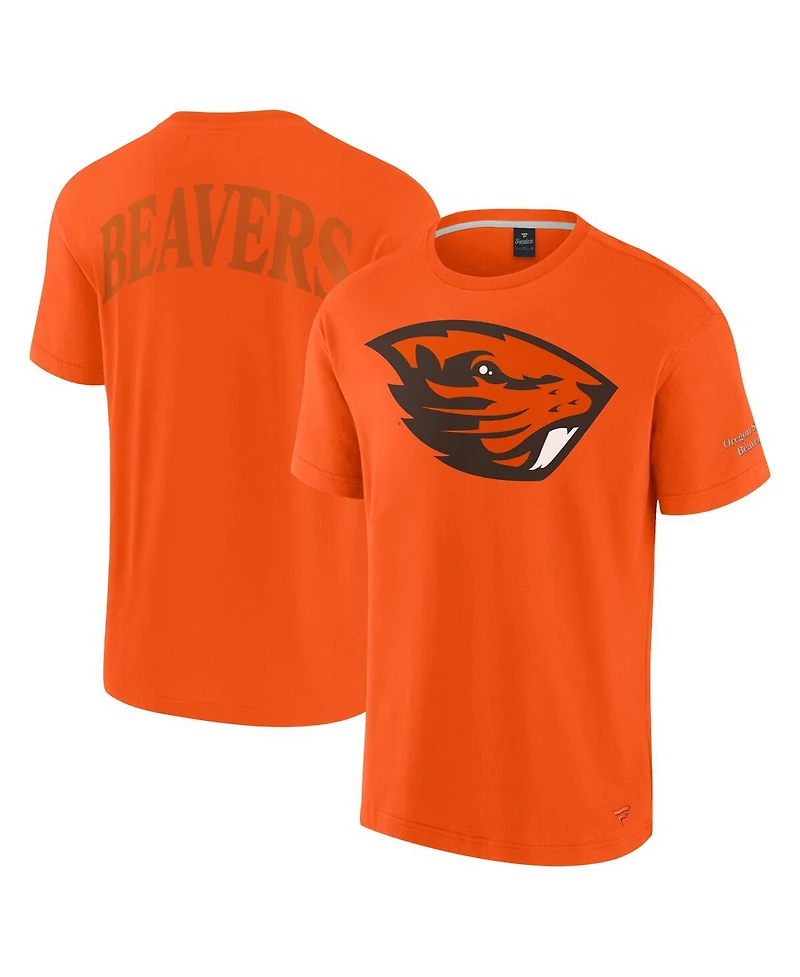 Fanatics Men's Orange Oregon State Beavers Iconic T-Shirt