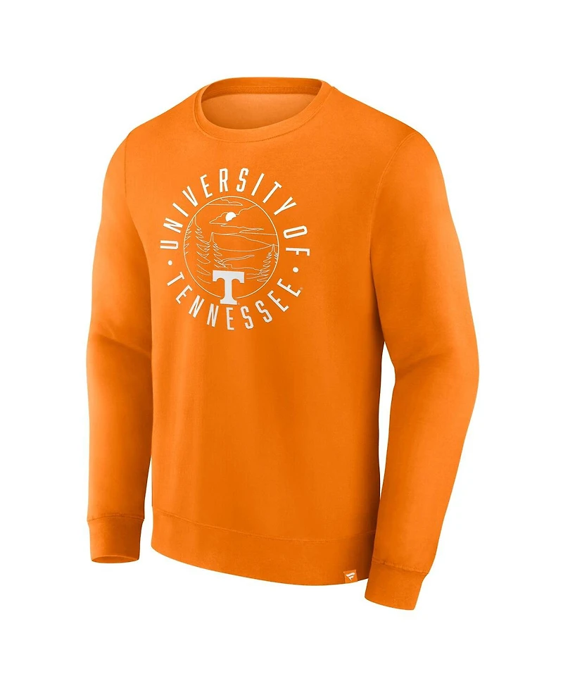 Fanatics Men's Tennessee Orange Tennessee Volunteers Destination Pullover Sweatshirt