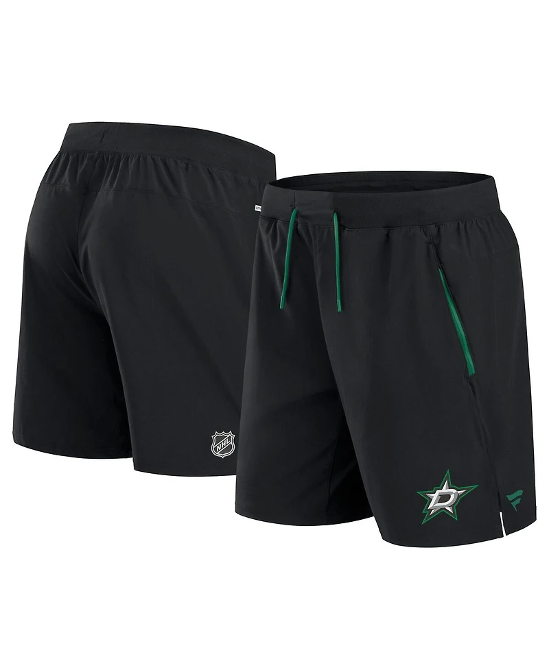 Fanatics Men's Black Dallas Stars Authentic Pro Rink Performance Shorts