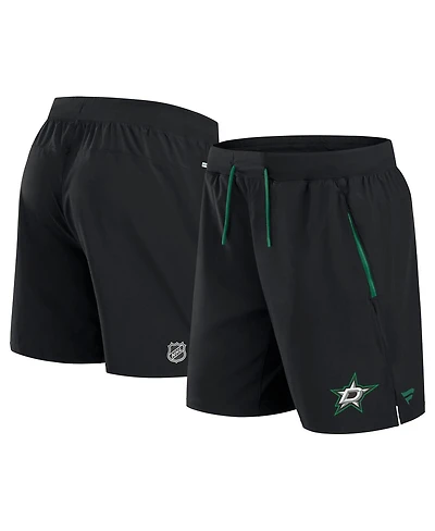 Fanatics Men's Black Dallas Stars Authentic Pro Rink Performance Shorts