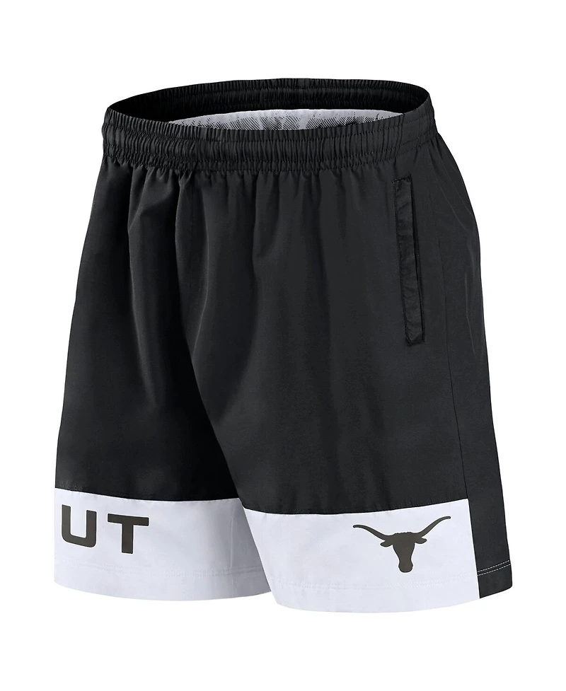 Fanatics Men's Black Texas Longhorns Elements Intensity Woven Shorts