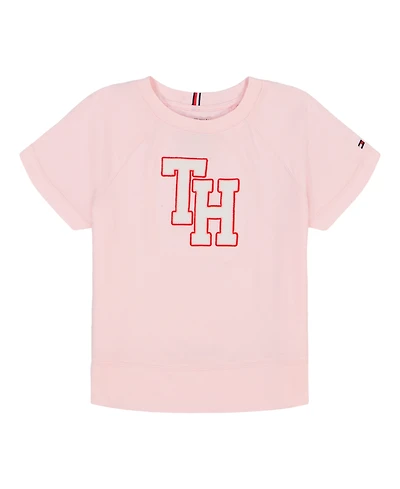 Tommy Hilfiger Big Girls Separates Applique Boxy Short Sleeve T-Shirt