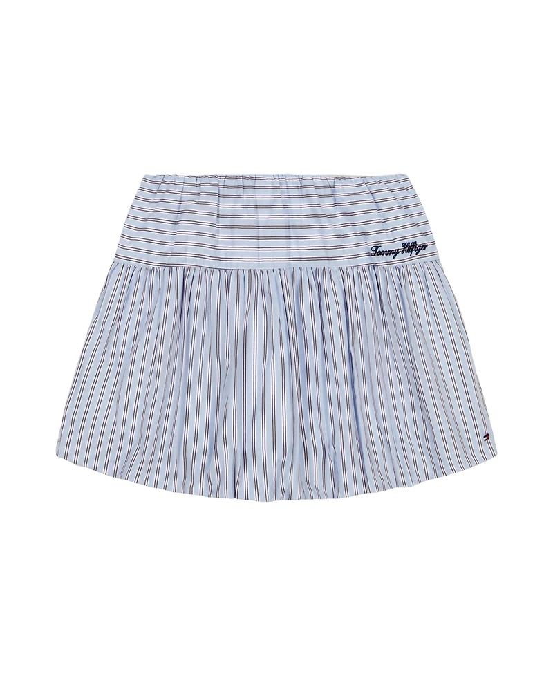 Tommy Hilfiger Big Girls Yarn Dye Stripe Bubble Skirt