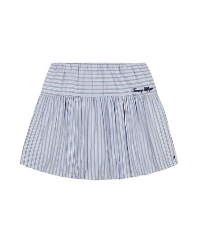 Tommy Hilfiger Big Girls Yarn Dye Stripe Bubble Skirt