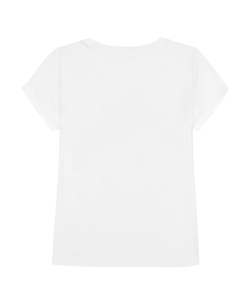 Tommy Hilfiger Toddler and Little Girls Polaroid Short Sleeve T-Shirt