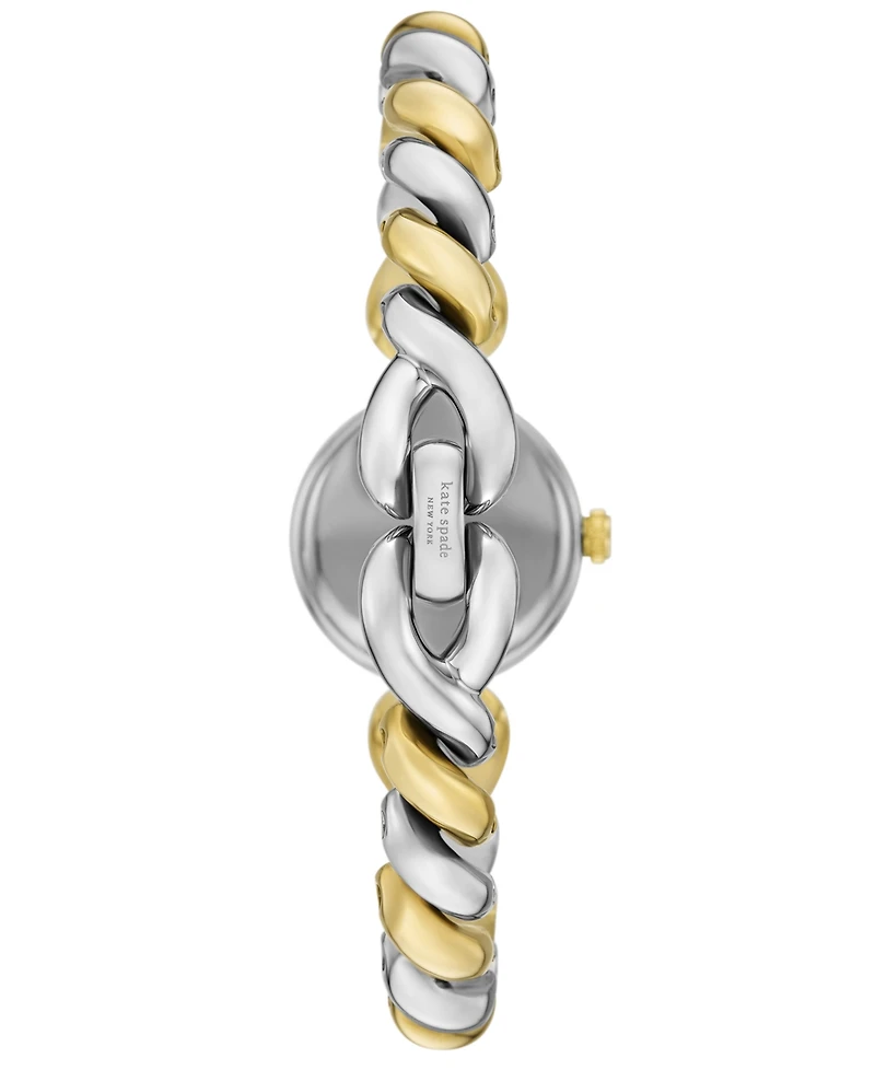 Kate Spade New York Women's Monroe Three-Hand Two-Tone Stainless-Steel Watch, 24mm
