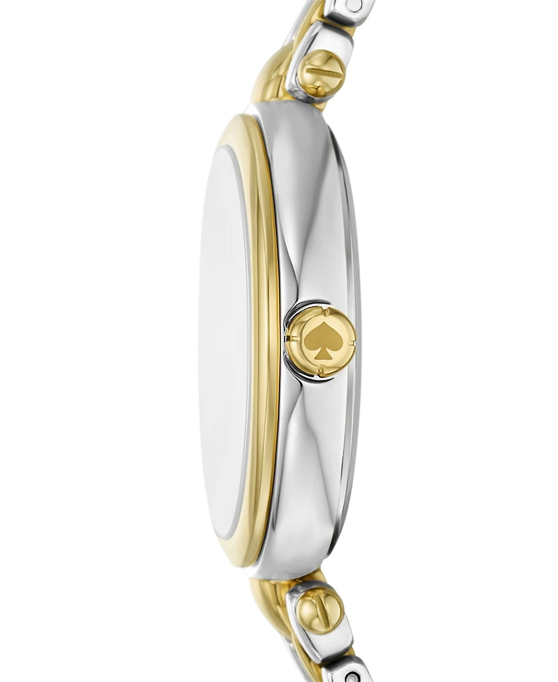 Kate Spade New York Women's Gracie Round Three-Hand Two-Tone Stainless-Steel Watch, 32mm