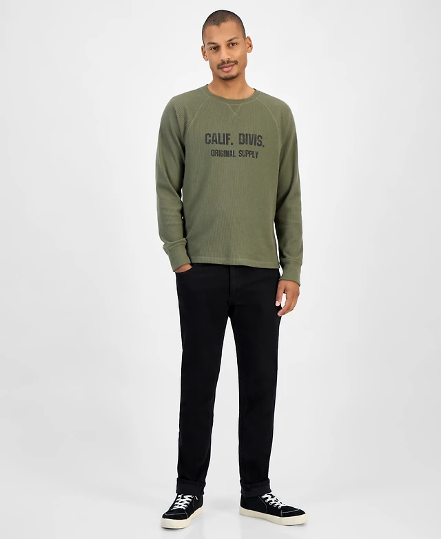 Sun Stone Men's Graphic Thermal Shirt, Macy's Exclusive