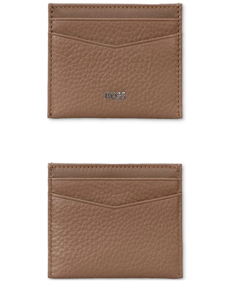 Hugo Boss Men's New Crosstown Leather Credit Card Wallet