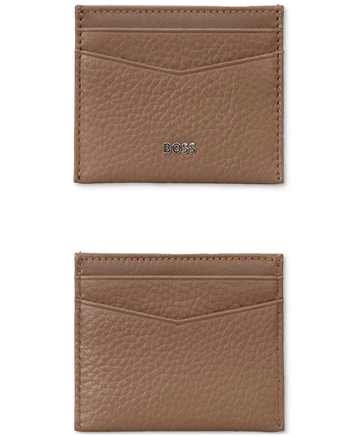 Hugo Boss Men's New Crosstown Leather Credit Card Wallet