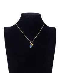 Unwritten Cubic Zirconia Evil Eye Charm Pendant Necklace