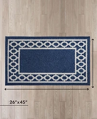 Jean Pierre Christine Trellis Border Tufted Runner Rug