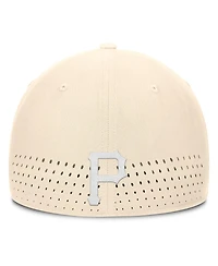 Nike Men's Cream Pittsburgh Pirates Rise Performance Flex Hat