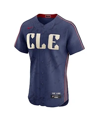 Nike Men's Jose Ramirez Navy Cleveland Guardians City Connect Elite Jersey