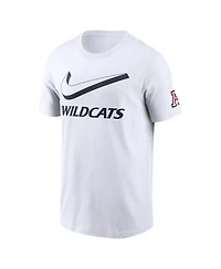 Nike Men's White Arizona Wildcats Primetime 2-Hit Swoosh T-Shirt