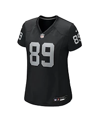 Nike Women's Brock Bowers Black Las Vegas Raiders Team Game Jersey