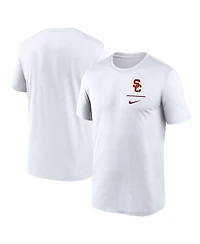 Nike Men's White Usc Trojans Primary Logo Legend Performance T-Shirt