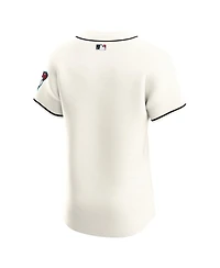 Nike Men's Cream Arizona Diamondbacks Elite Jersey