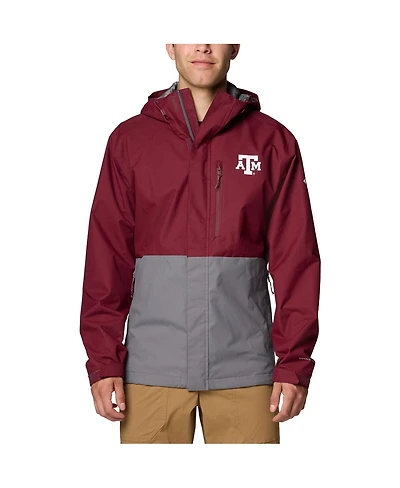 Columbia Men's Maroon Texas A&M Aggies Field Bound Omni-Tech Full-Zip Jacket