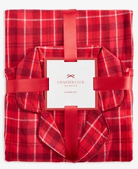 Charter Club Women's 2-Pc. Cotton Flannel Packaged Pajamas Set, Created for Macy's