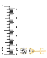 Gia Certified Diamond Stud Earrings (1-1/2 ct. t.w.) in 14k Gold