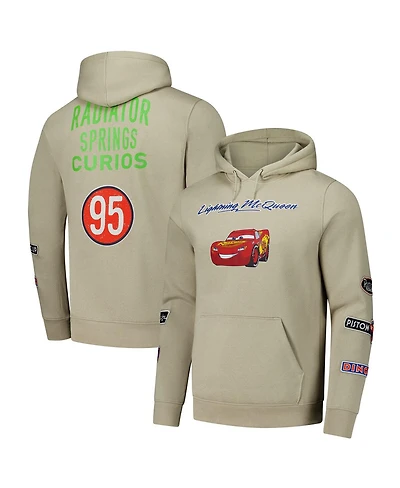 Freeze Max Men's Tan Cars Radiator Springs Pullover Hoodie