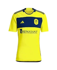 Adidas Men's Walker Zimmerman Yellow Nashville Sc 2024 The 615 Kit Replica Player Jersey