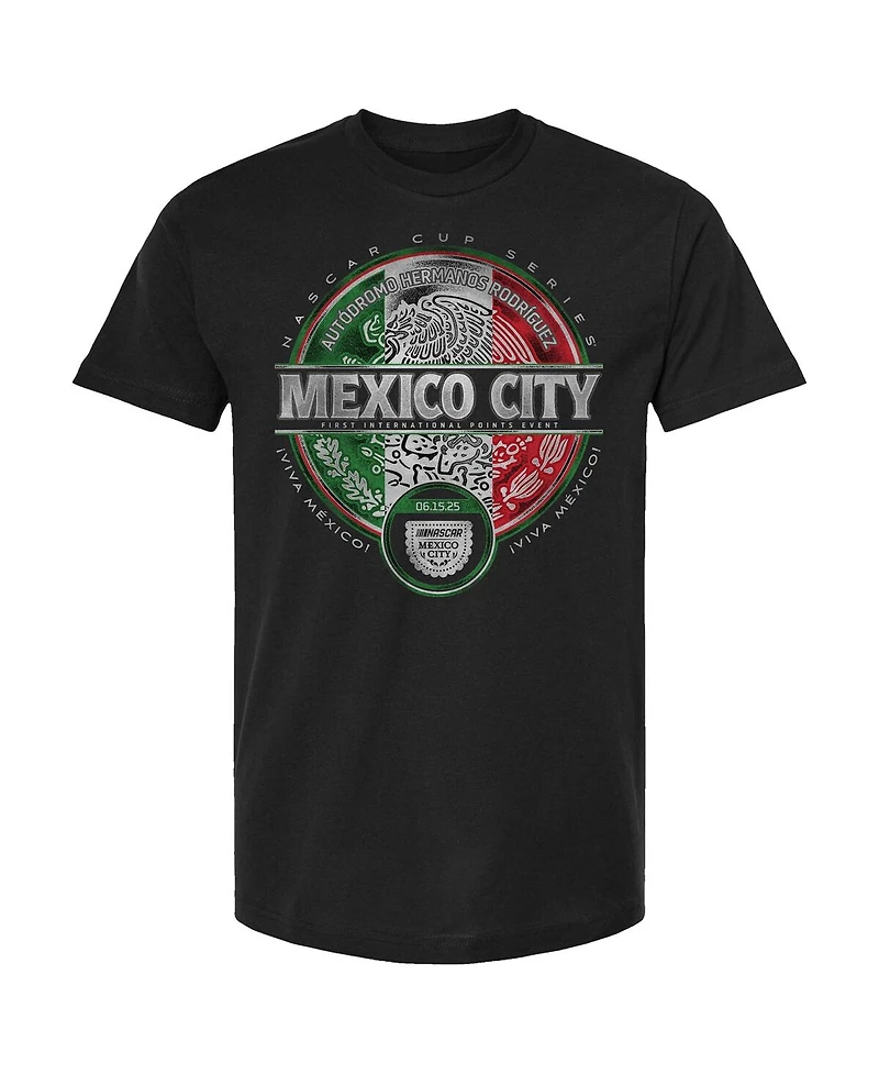 Nascar Men's Black Mexico City Race Heritage T-Shirt