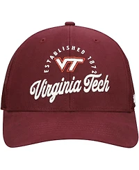 '47 Brand Men's Maroon Virginia Tech Hokies Pitstop Trucker Adjustable Hat