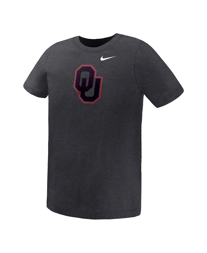 Nike Preschool Charcoal Oklahoma Sooners Legend Color Pop Performance T-Shirt
