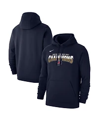 Nike Men's Navy Paris Saint-Germain 2025 Champions League Winners Club Pullover Hoodie