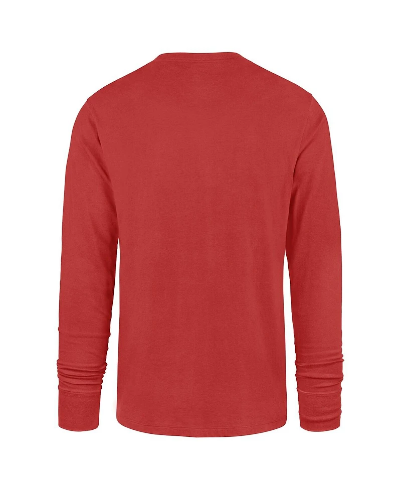 '47 Brand Men's Red Dale Earnhardt Jr. Budweiser Franklin Long Sleeve T-Shirt