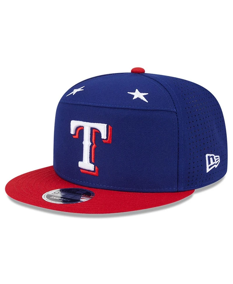New Era Men's Royal/Red Texas Rangers 2025 Mlb All-Star Game Side Patch 9FIFTY Snapback Hat
